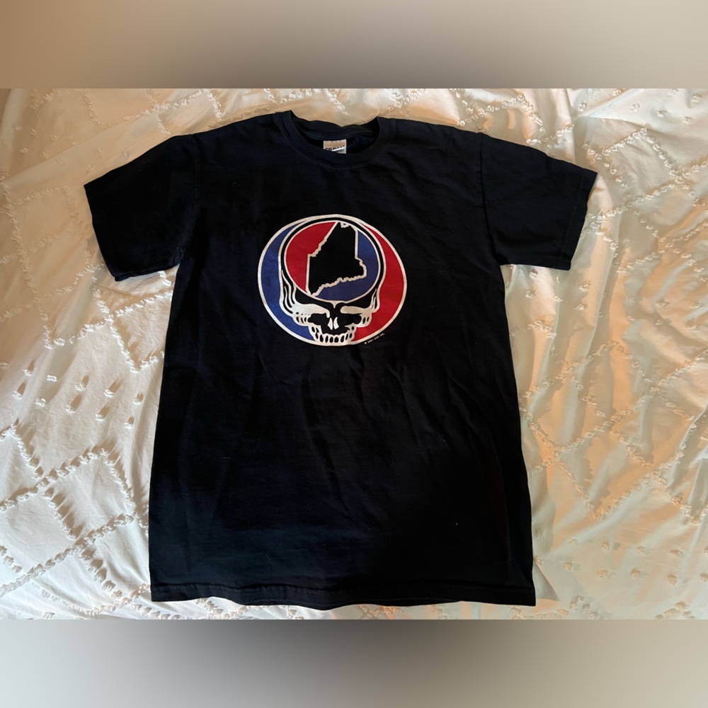 Grateful Dead t-shirt | Maine- Steal your face logo